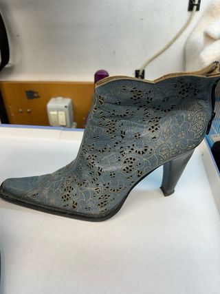 Stivaletti donna 37 blu