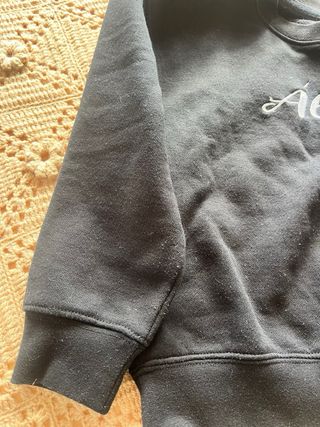 Sudadera Negra Alex Niño 7/8 años