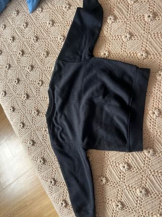 Sudadera Negra Alex Niño 7/8 años