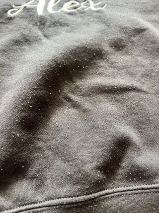 Sudadera Negra Alex Niño 7/8 años