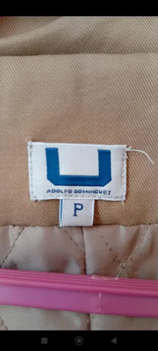 Gabardina Adolfo Domínguez Marrón