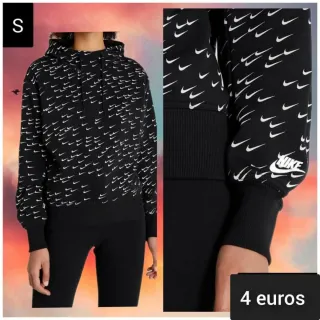 Sudadera Nike Talla S Estampado Swoosh