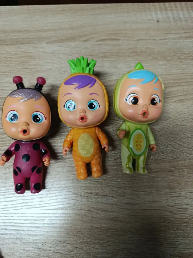 Bebés Llorones mini Frutas y Mariquita