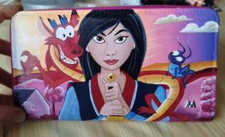 Cartera Mulán pintada a mano