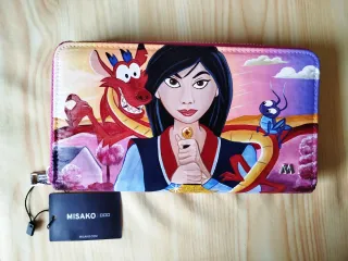 Cartera Mulán pintada a mano