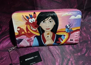 Cartera Mulán pintada a mano