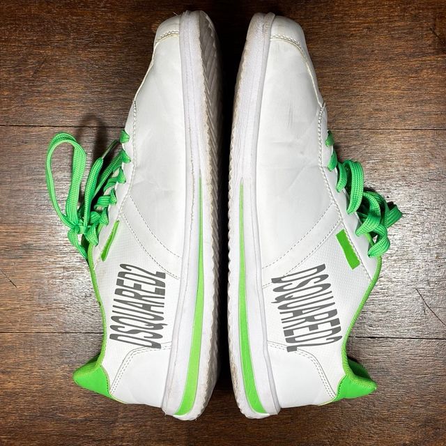 Zapatillas Blancas y Verdes Talla 43