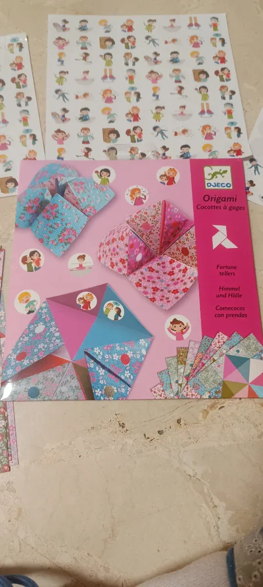 Set Origami Djeco comecocos con prendas