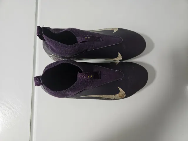 Botas de fútbol Nike Tacos Morado/Dorado
