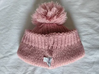 Set Cuffia + Scaldacollo Blukids Rosa/Blu 10-14 an