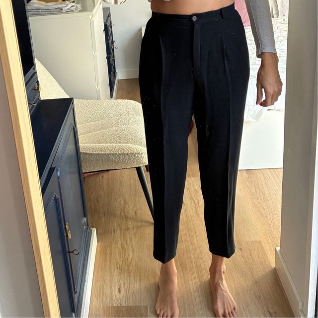 Pantalón de traje negro