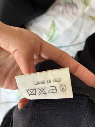 Pantalón de traje negro