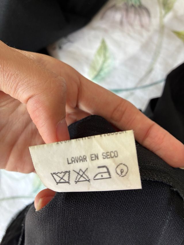 Pantalón de traje negro