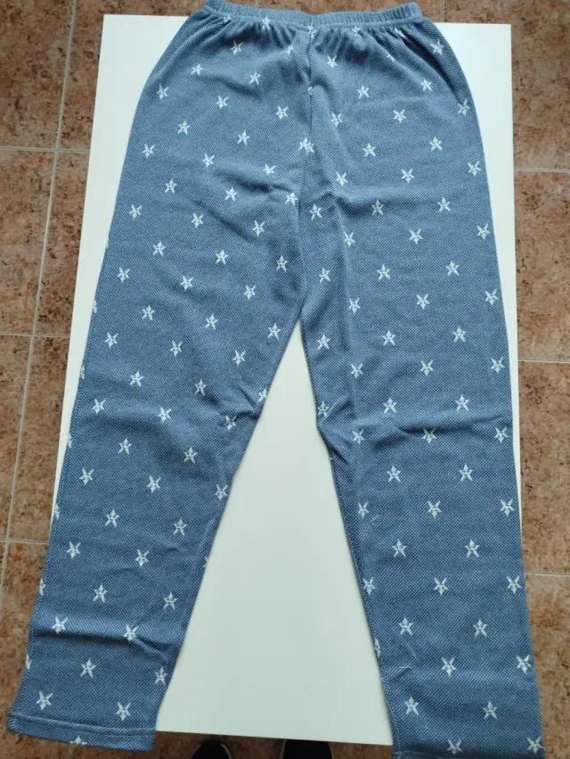 Pijama Mujer Invierno TESSERE Talla 44 Azul
