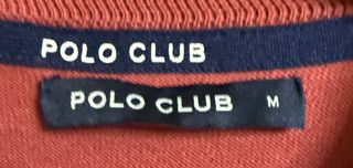 Jersey de Polo Club rojo Talla M