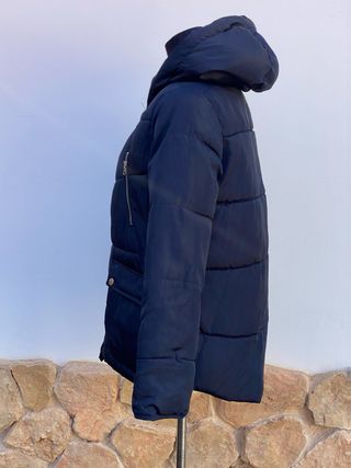 Chaqueta acolchada ZARA azul