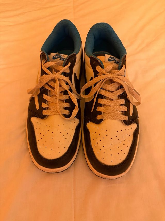 Nike Jordan Travis Scott Azul Marrón Blanco