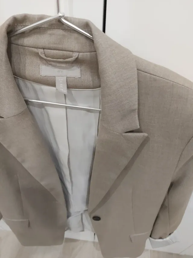 Americana oversize H&M beige