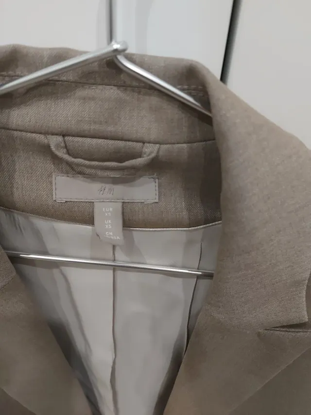 Americana oversize H&M beige