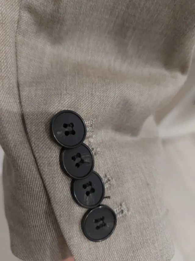 Americana oversize H&M beige