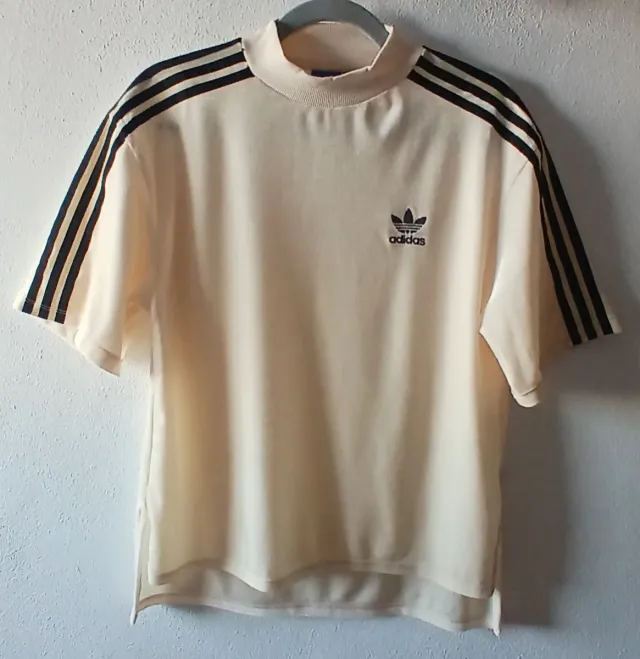 Camiseta Adidas beige mujer