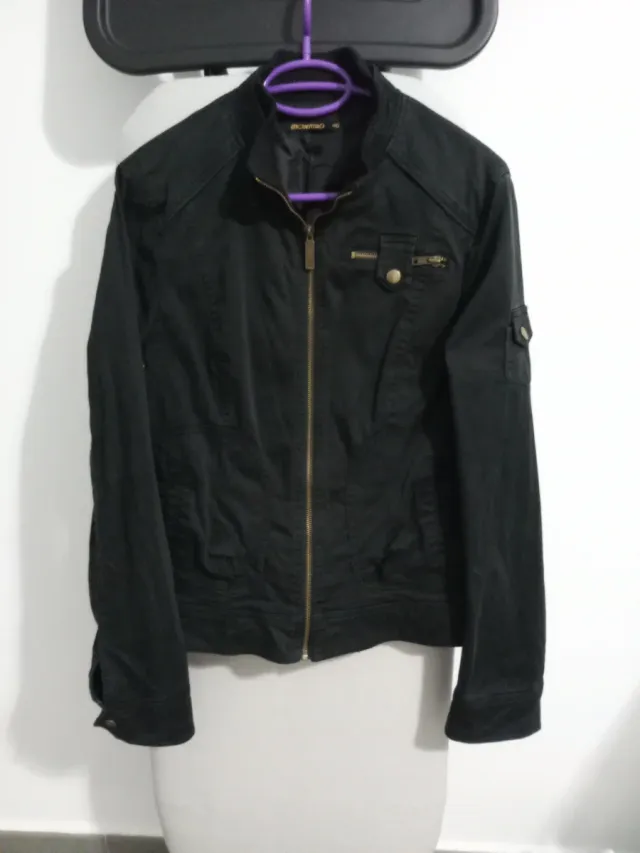 Cazadora Negra Mujer Encuentro 