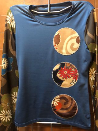 Original camiseta manga larga M-L floral