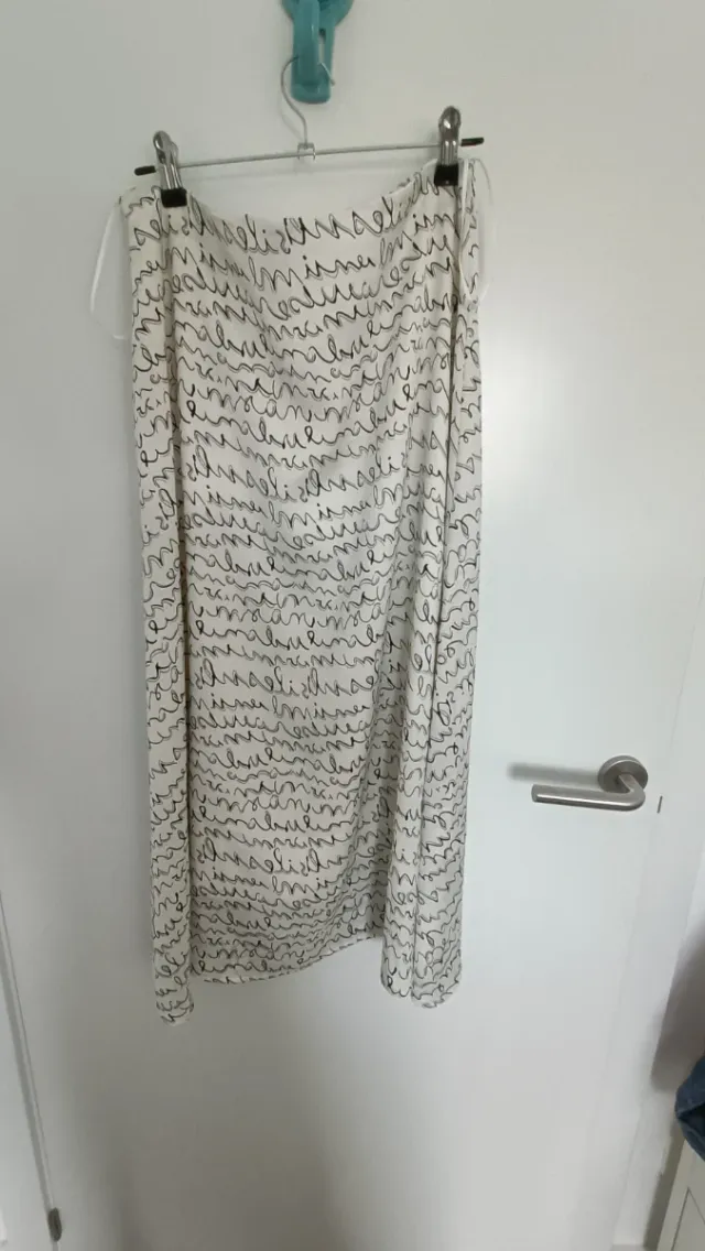 Falda larga estampada