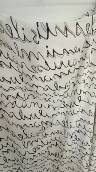 Falda larga estampada