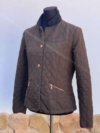 Chaqueta Massimo Dutti acolchada marrón