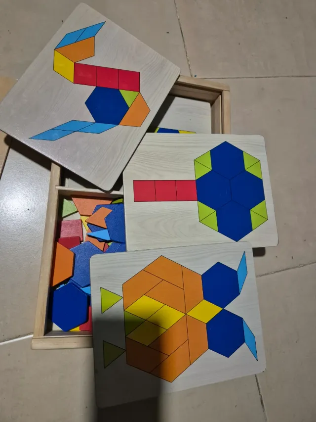 Gioco di legno Puzzle Tangram