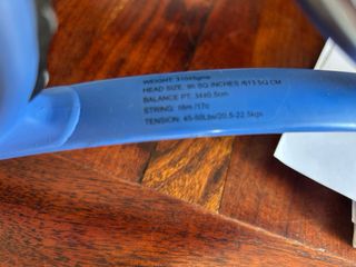 2 Raquetas de Tenis Number One