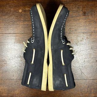 Mocasines náuticos azul marino