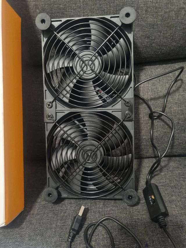 Ventilador Doble ELUTENG USB