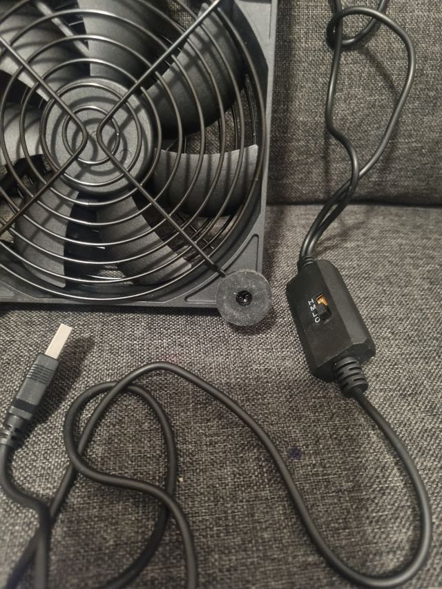 Ventilador Doble ELUTENG USB