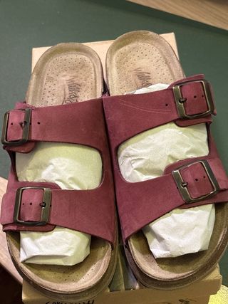 Sandalias Walk & Fit Burdeos Mujer