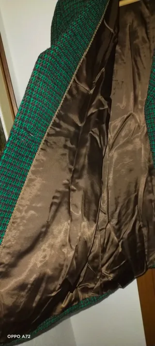 Tailleur sartoriale lana anni 80 tg 52