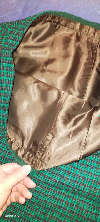 Tailleur sartoriale lana anni 80 tg 52