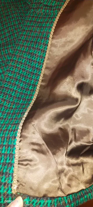 Tailleur sartoriale lana anni 80 tg 52