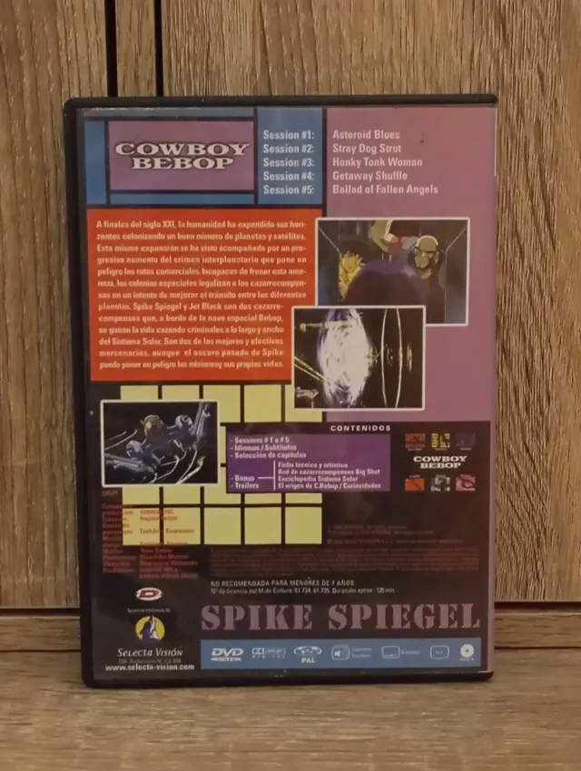 Cowboy Bebop Vol. 1 DVD Selecta Visión