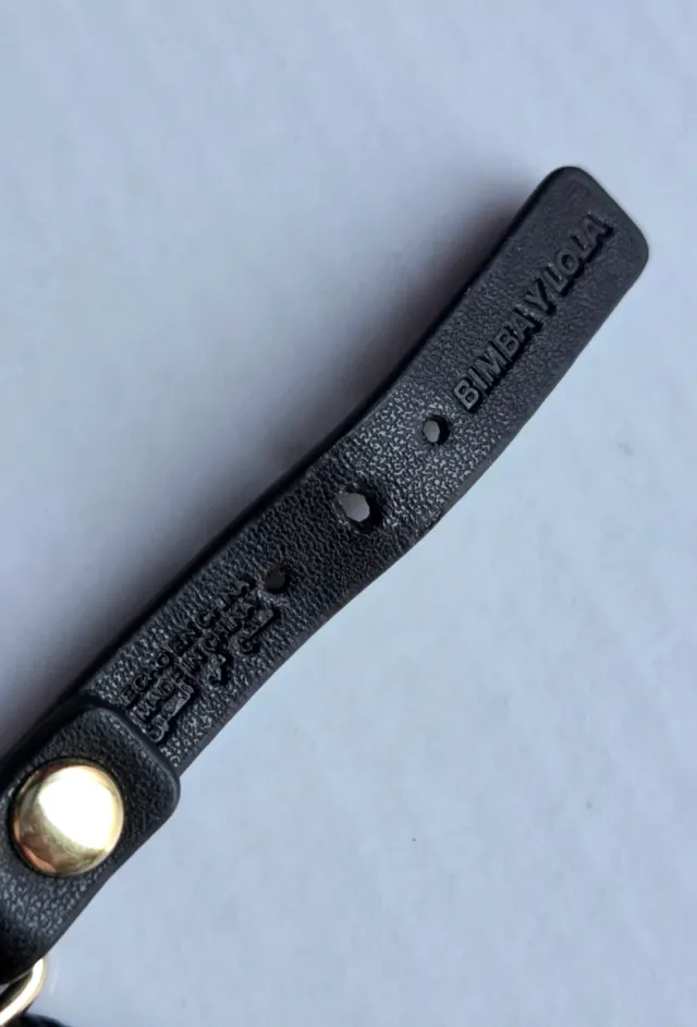 Pulsera BIMBA Y LOLA azul y dorada