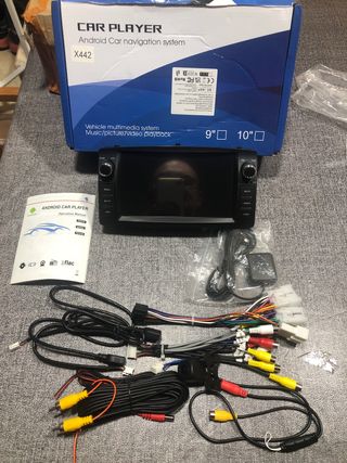 Pantalla Android Car Player X442 Toyota corolla