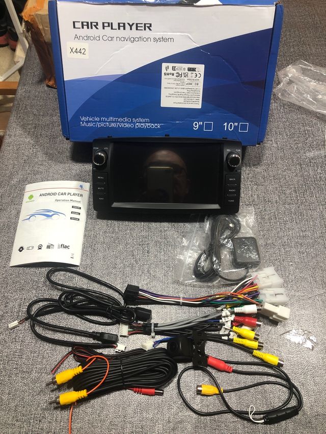 Pantalla Android Car Player X442 Toyota corolla