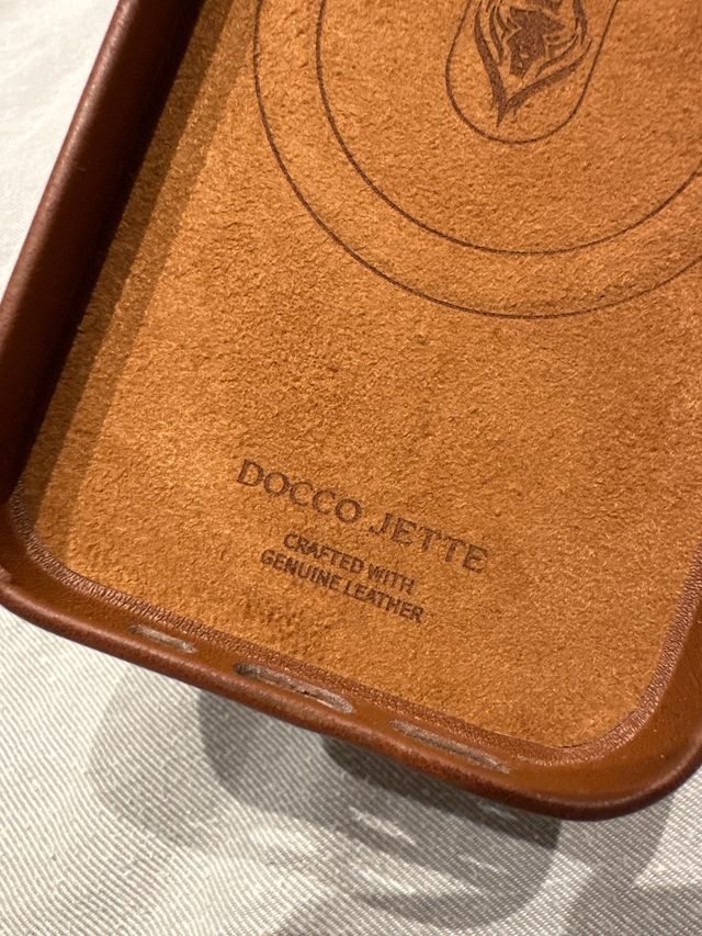 Funda Piel iPhone 14 Pro Marrón