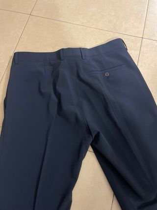Pantalón de traje azul