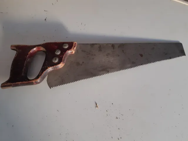 Lote de 8 serrotes de carpinteiro