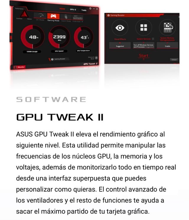 Tarjeta Gráfica ROG Strix RTX 3080 10GB White