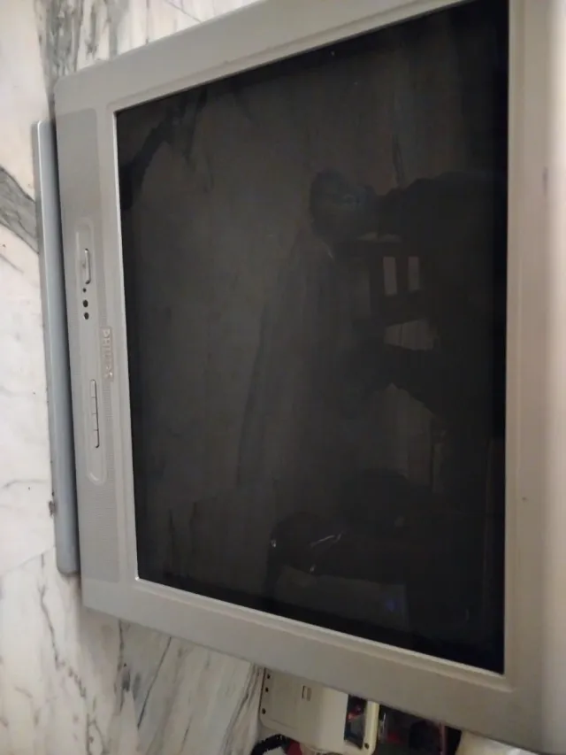 Televisión Philips Tubo Gris