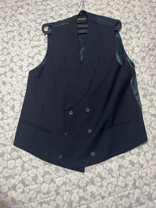 Chaleco y levita silbon