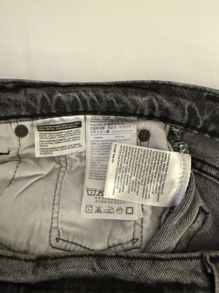 Pantalones Levi's 510 Gris W32 L32